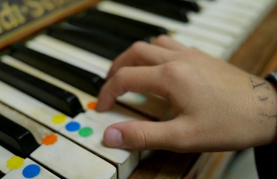 le piano et le placement des mains